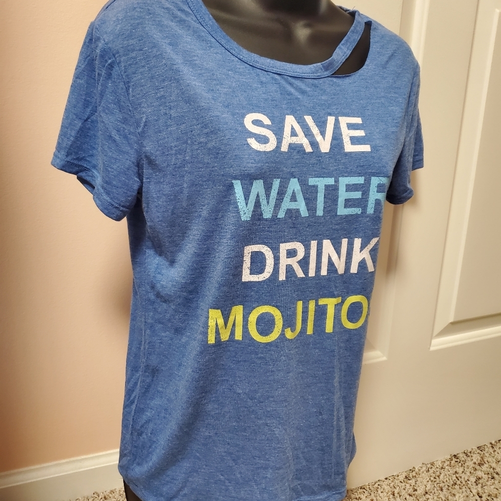 Save Water Drink Mojitos T-shirt - Picture 6 of 12
